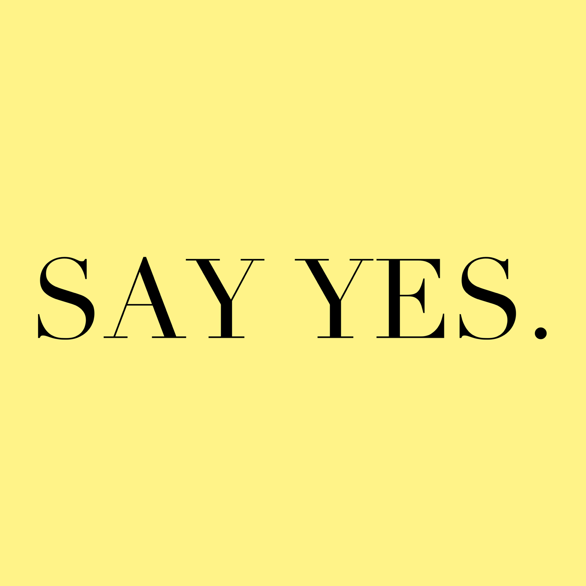 Say Rays Say yes – Rays of Sunshine inc